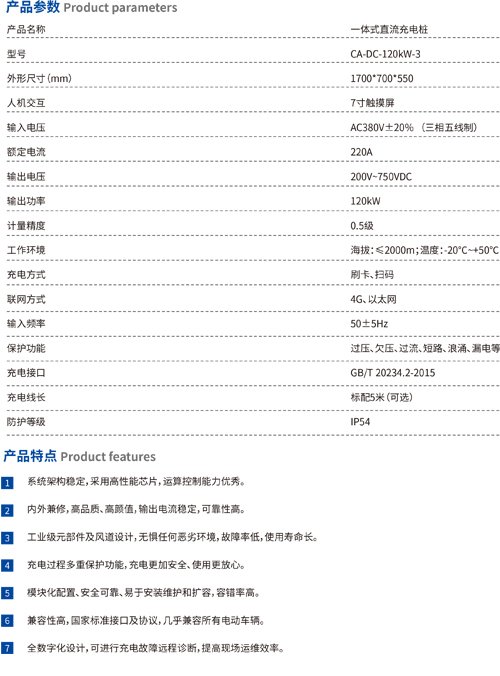 是一款为具有车载直流充电机的新能源车